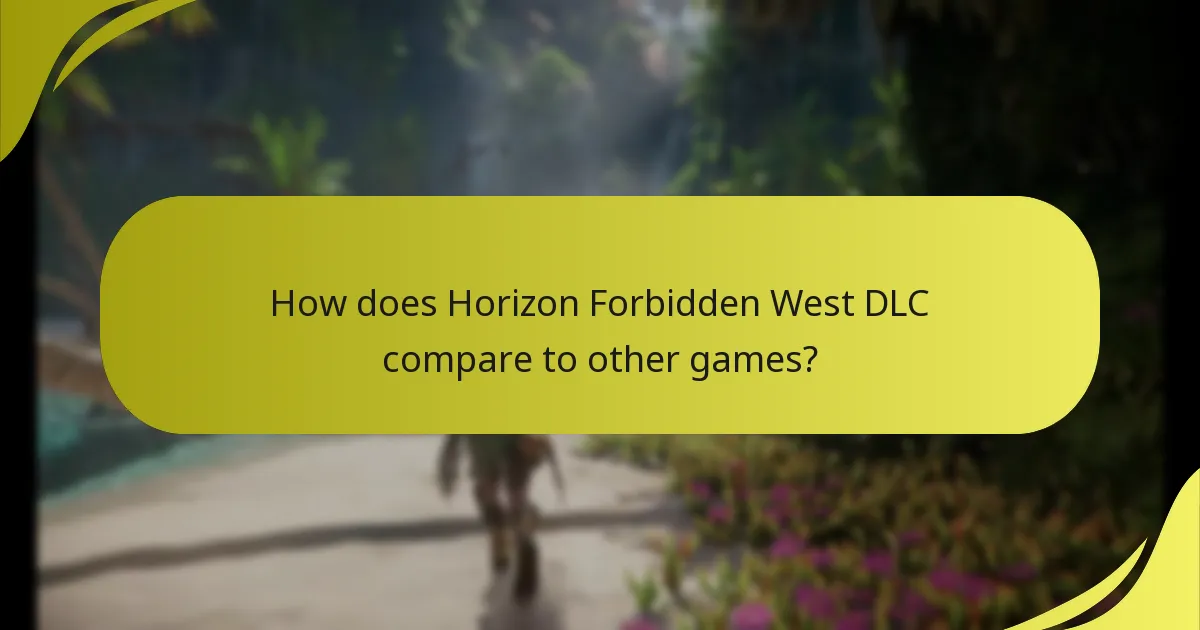 What are the purchasing options for Horizon Forbidden West DLC?
