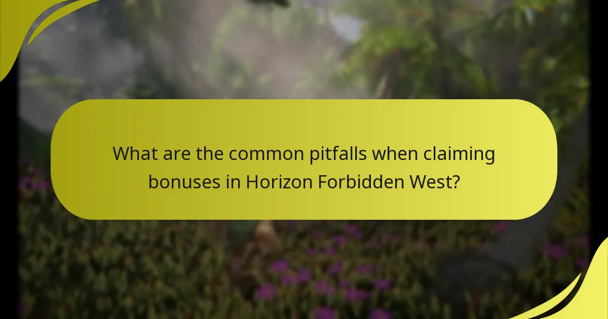 Where can players find support for bonus claim issues in Horizon Forbidden West?