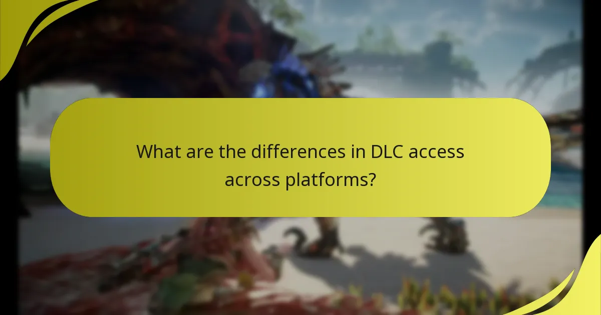 Which common errors do players encounter with DLC access?