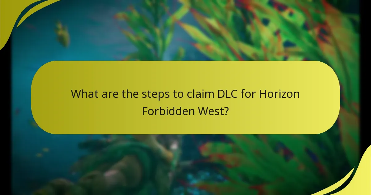 What access issues might I encounter with Horizon Forbidden West DLC?